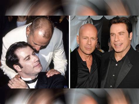 john travolta shared a touching tribute to bruce willis.|john travolta instagram tribute.